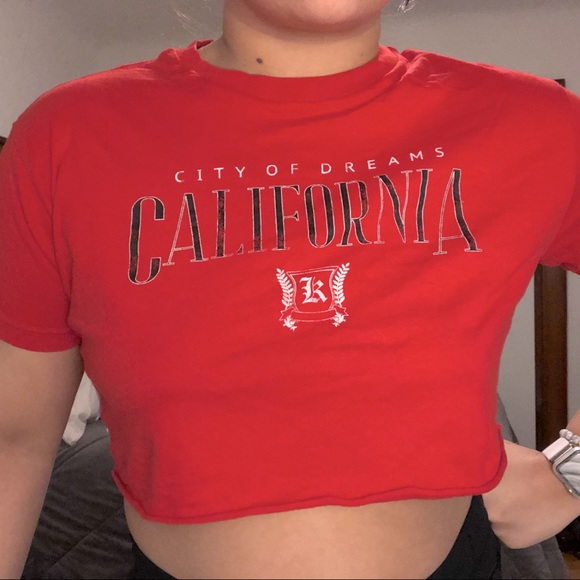 Garage Cropped Tee - Picture 1 of 4